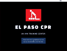 Tablet Screenshot of elpaso-cpr.com